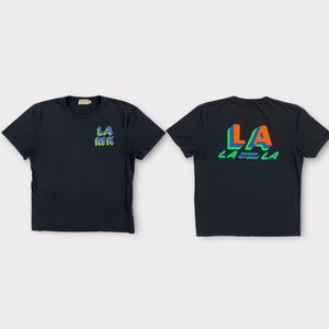 Maison Kitsune x Ben Klevay T Shirt Mens Extra Large EXCLUSIVE Black LA NYC
